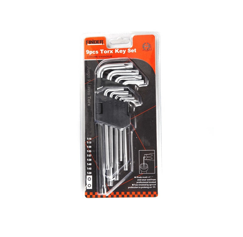 Κλειδιά Torx - 9pcs - 240mm - Finder - 193121 Κλειδιά Torx - 9pcs - 240mm - Finder - 193121